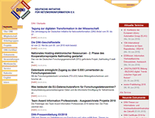 Tablet Screenshot of dini.de